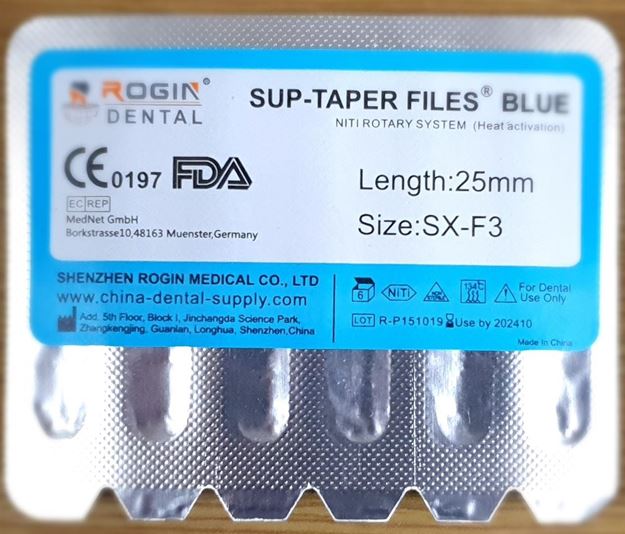 Sup-Taper Blue Kanal Eğesi resmi